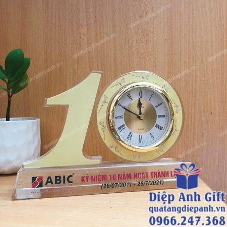 Bộ số pha lê kỷ niệm