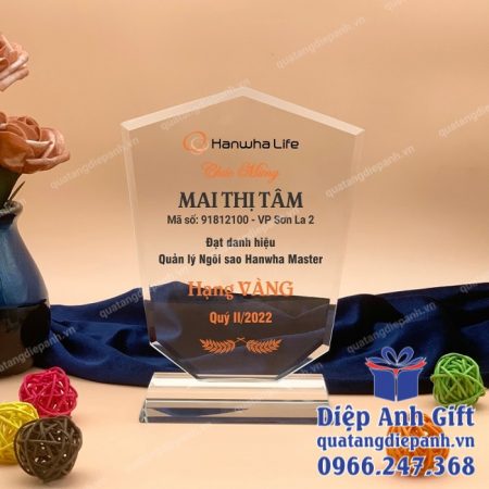 kỷ niệm chương pha lê