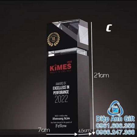 kỷ niệm chương cúp pha lê đặc biệt