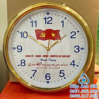 đồng hồ treo tường đảng bộ