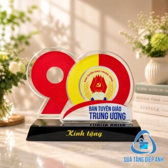 bộ số pha lê kỷ niệm 90 năm